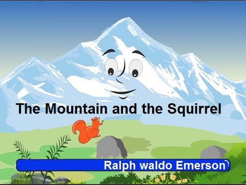 Aao English seekhein, class 5 L 11.1, Poem, The Mountain and the Squirrel