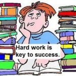 Aao English seekhein, class 5 L 4.8, Hard work is key to success