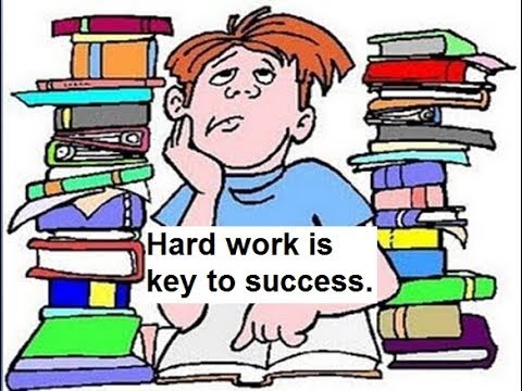 Aao English seekhein, class 5 L 4.8, Hard work is key to success