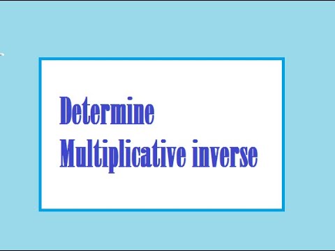 9th class math unit 1, exercise 1.5 Determine Multiplicative inverse of Matrices
