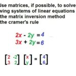 9th class math unit 1, exercise 1.6 Inverse matrix