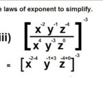 9th class math unit 2, exercise 2.4 Question 1, simplify exponent