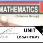 9th class math unit 3, Logarithm