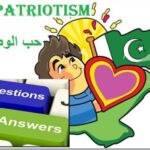 9th class English unit 2.4, patriotism Questions and Answers