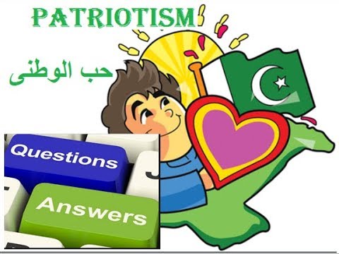 9th class English unit 2.5, Patriotism, Questions and Answers