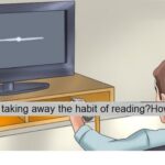 9th class English unit 3.6, Is TV taking away habit of book reading?