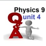 9th class Physics unit 4.11, Question answers chapter 4