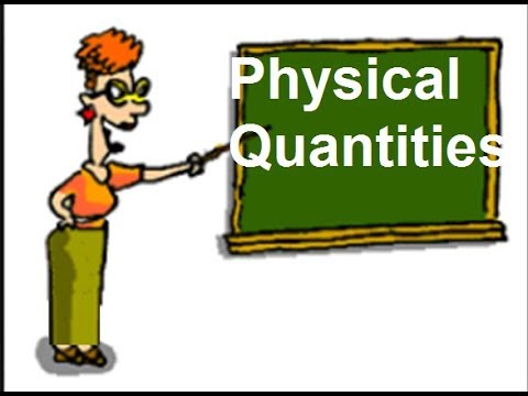 9th class Physics unit 1.1, Physical quantities فزکس کی طبعی مقداریں