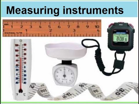 9th class Physics unit 1.6,  Measuring instruments   ماپنے کے آلات