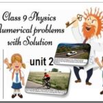 9th class Physics unit 2.20, Questions answers