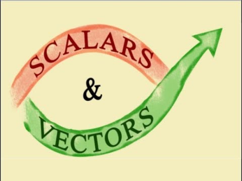 9th class Physics unit 2.7, Scalars and vector quantities