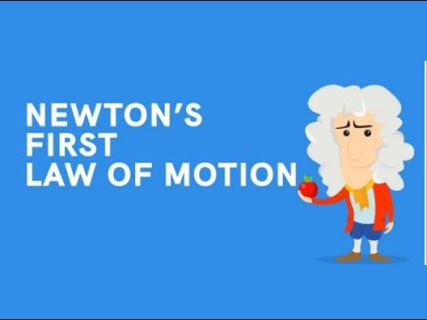 9th class Physics unit 3.3a, Newton’s first law of Motion in Urdu