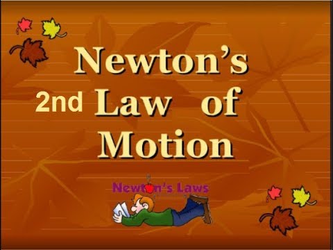 9th class Physics unit 3.4, Newton’s 2nd Law of Motion in Urdu