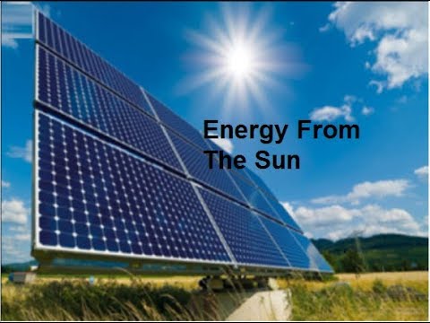 9th class Physics unit 6.8, Solar  Energy