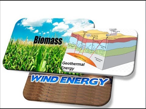 9th class Physics unit 6.9, Wind, Geothermal and Biomass Energy