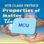 9th class Physics unit 7.10,  question answers chapter 7
