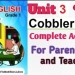 English grade 1 Cobbler cobbler poem oral communication