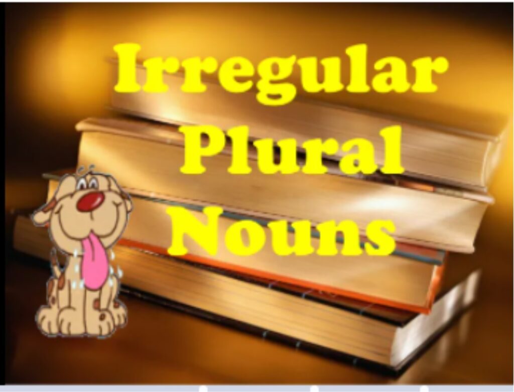 English class 4/Chapter 3/Journey of Chocolate/Irregular Plural nouns