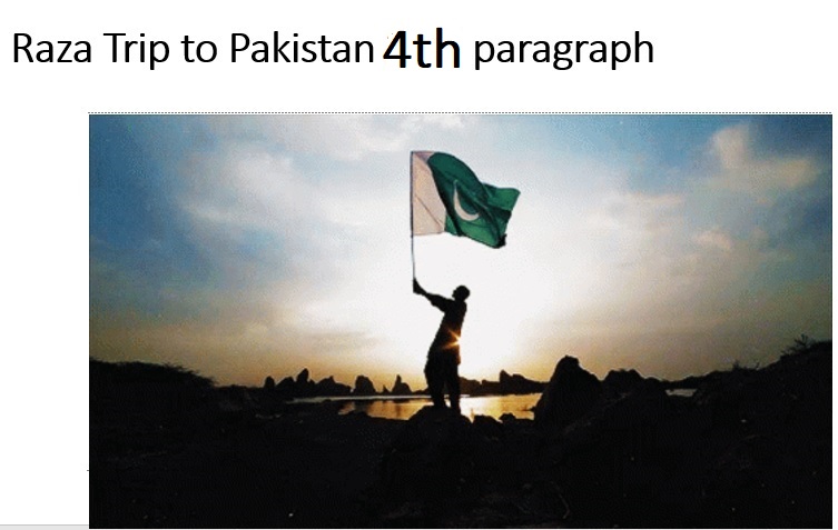 Pakistan home school/English class 4/PTB/Raza trip to Pakistan/Lesson 4 in Urdu