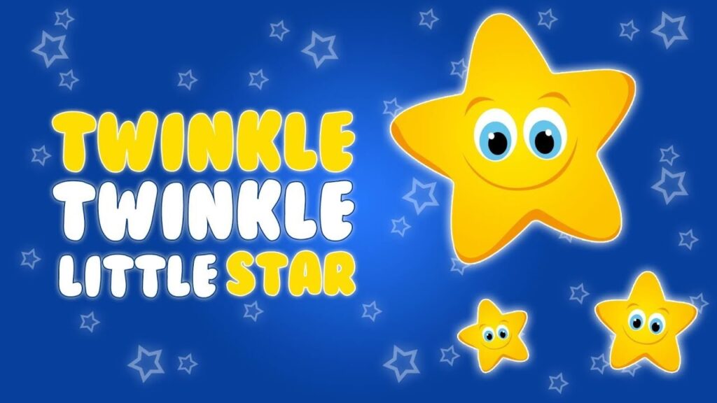 Aao English seekhein, for kids Class 1, Poem twinkle twinkle little star