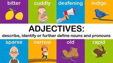 English class 4/Review exercise/Adjectives