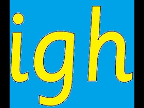 Aao English Seekhein, Grade 2 L 24, Learn three letter sound ‘igh’