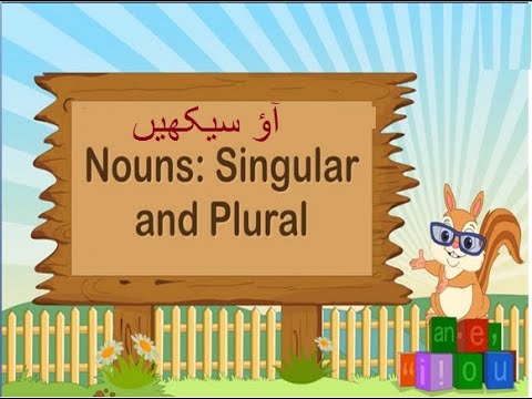 Aao English Seekhein, Grade 2 L 28,  learn Singular & plurals