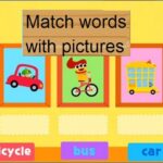 Aao English Seekhein, Grade 2 L 38, match  words with pictures