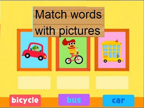 Aao English Seekhein, Grade 2 L 38, match  words with pictures