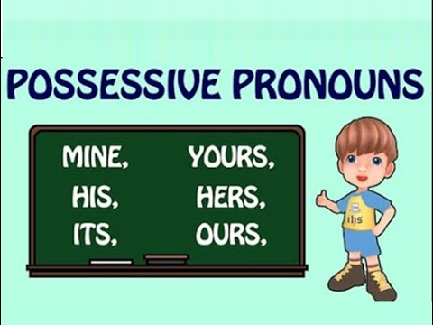Aao English Seekhein, Grade 2 L 44, Learn possessive pronouns