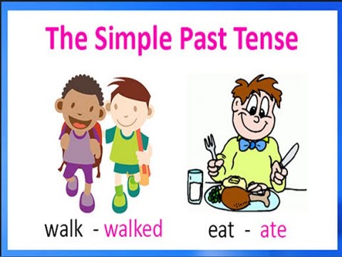 Aao English Seekhein, Grade 2 L 48, Learn English grammar “simple past tense”