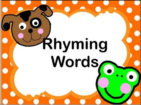 Aao English Seekhein, Grade 2 L 5b, Rhyming words