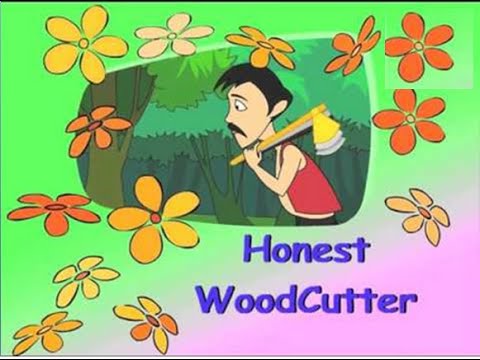 Aao English Seekhein, Grade 2 L 68, Story, Honest woodcutter