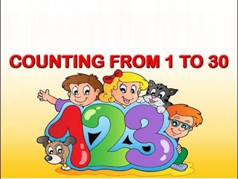 Aao English Seekhein, Grade 2 L 69, counting from 1-30