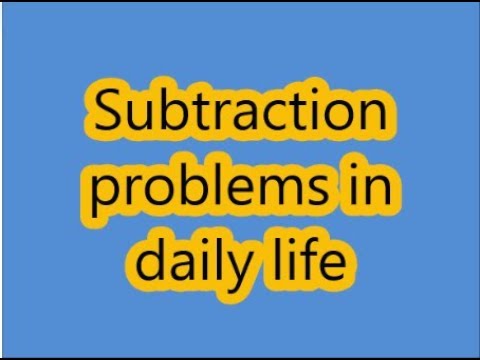 Class 2 Math L 31, Real life subtraction problems in in Urdu