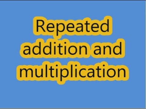 Class 2 Math L 33, Multiplication & Repeated addition in Urdu