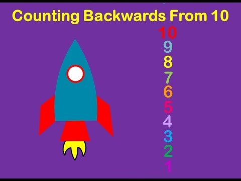 Class 2 Math L 5, Learn backward counting in Urdu