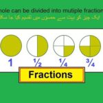 Basic math in Urdu grade 2 L 50, Fractions