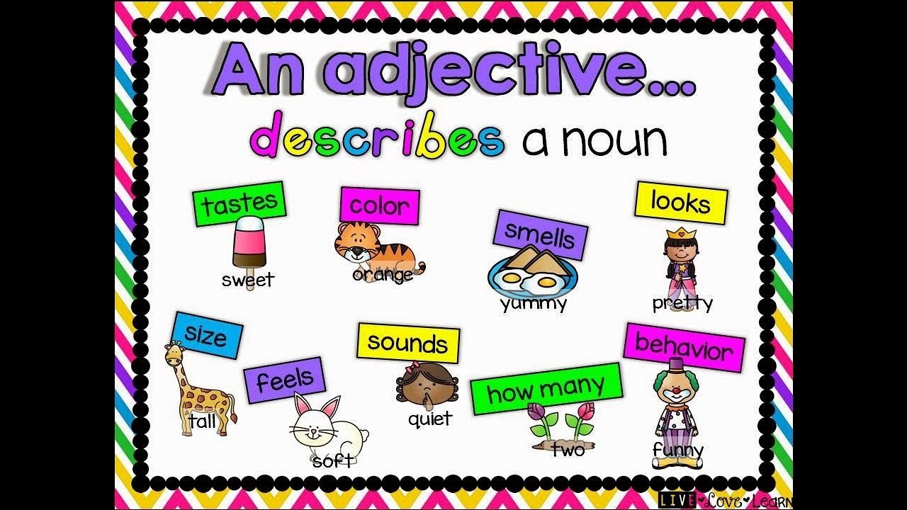 Aao English seekhien, order of adjectives in Urdu L101