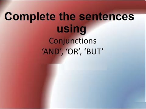Aao English seekhien, Conjunctions in Urdu L 119