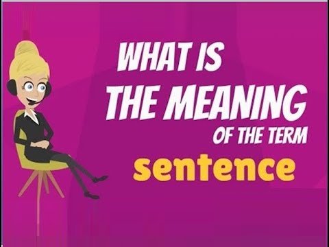 Aao English seekhien, definition of sentence in Urdu L 36