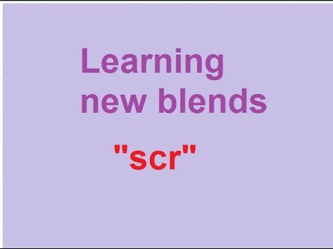 Aao English seekhien, words that begin with ‘scr’ in Urdu L 62