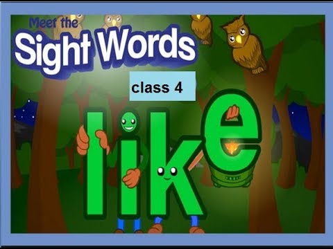 Aao English Seekhein, grade 4 L 20, sight words