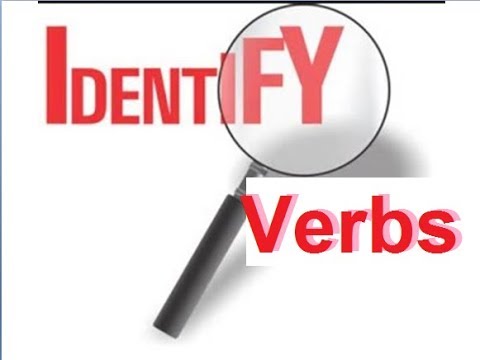 Aao English Seekhein, grade 4 L 31, Identify verbs in a sentence