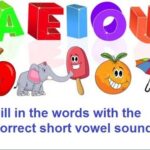 Aao English Seekhein, grade 4 L 9,  vowel sounds examples