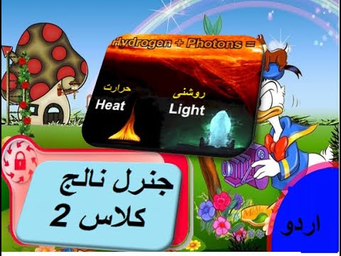 General knowledge in Urdu for kids grade 2 L 24, Light, روشنی