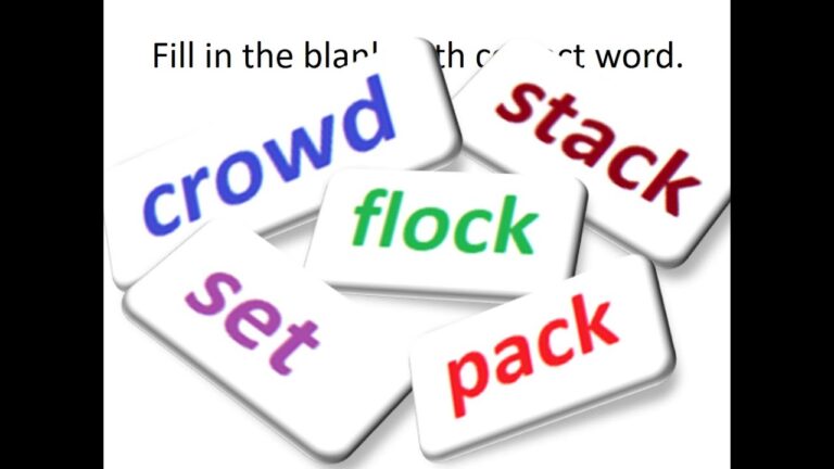 Learn English class 4,  Comprehension Scary Uncle Sajid,  Collective nouns