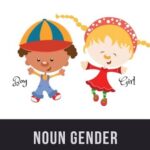 Learn English class 4,  Comprehension Scary Uncle Sajid, Noun Gender