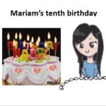 Learn English class 4, Mariam’s tenth birthday 1
