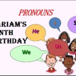 Learn English class 4, Mariam’s tenth birthday, Comprehension 3 Pronouns